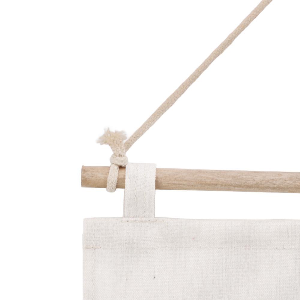 

12 Pockets Wall Hanging Storage Bag Large Capacity Fabric Hanging Organizer Dormitory