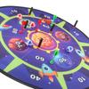 Children'S Space Target Plate 3-In-1 Sticky Ball Throwing Darts Double Competition Indoor Leisure Sports Toys