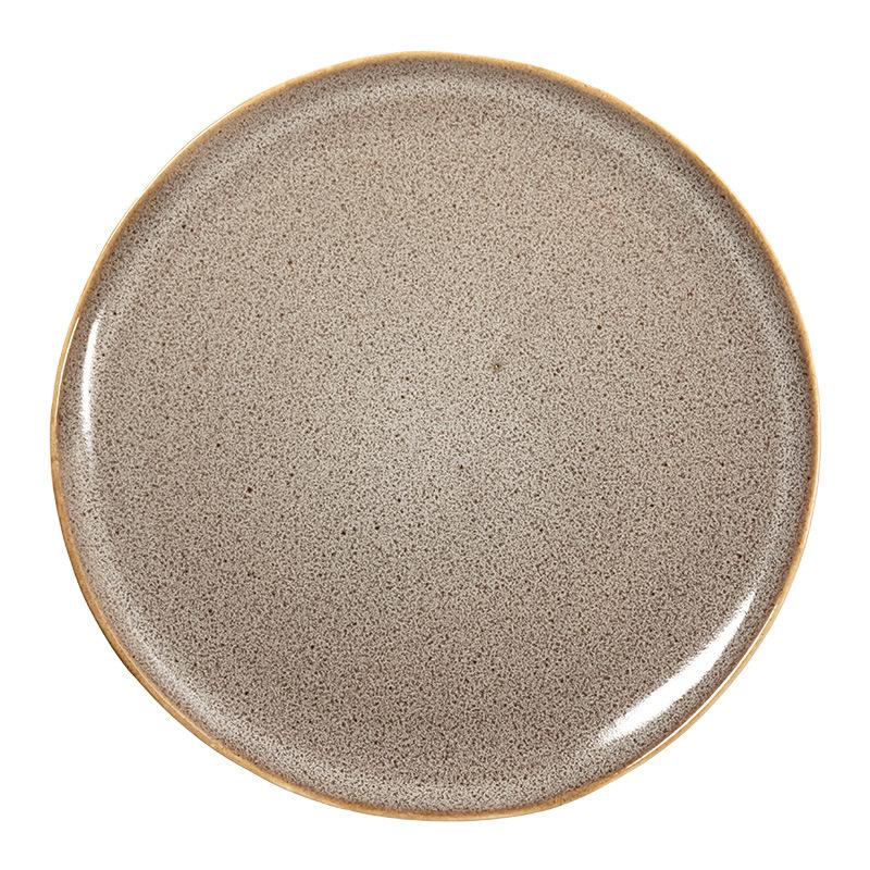 Japanese Steak Plate Western Plate Pasta Plate Household Tableware Ceramic Plate Restaurant Hotel Plate