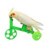 Funny Parrot Bike Toy Interactive Birds Playthings Bike  For Parakeet/Cockatiel/Conure/Lovebird