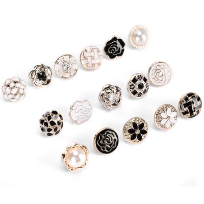 30Pcs Collar Button Pins NailFree Coats Sweaters Shirts Decorative Concealed Detachable Tool