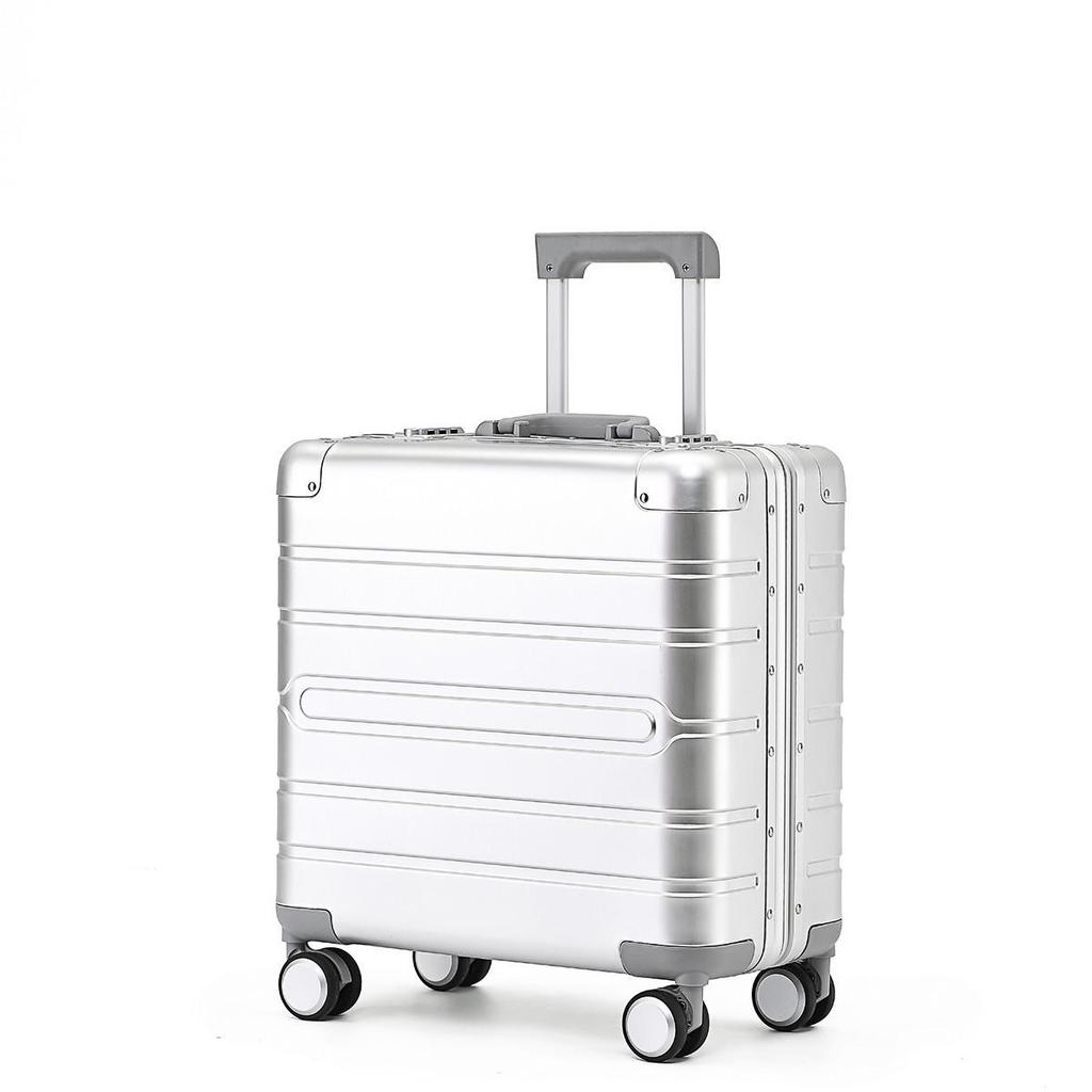 Aluminum Magnesium Alloy 18" Business Carry-on with Spinner Wheels