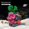 Aquarium Resin Coral Ornament Set: Simulated Coral Tree & Fish-Shrimp Hiding Decoration for Saltwater Tanks
