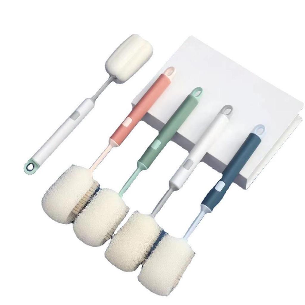 Detachable Long Handle Cup & Bottle Cleaning Brush with PP Sponge