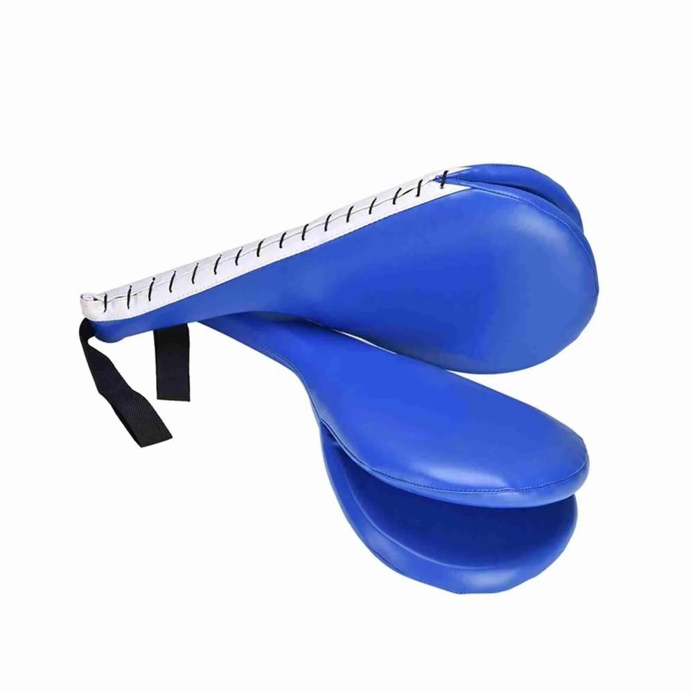 Double Taekwondo Kick Pads Punching Paddles Kick Striking Pad  For Tae Kwon Do Karate Kick