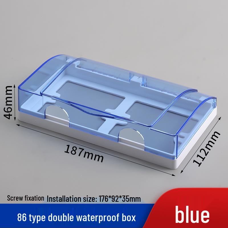 Outdoor Recessed Weatherproof Socket Cover with Screw Installation