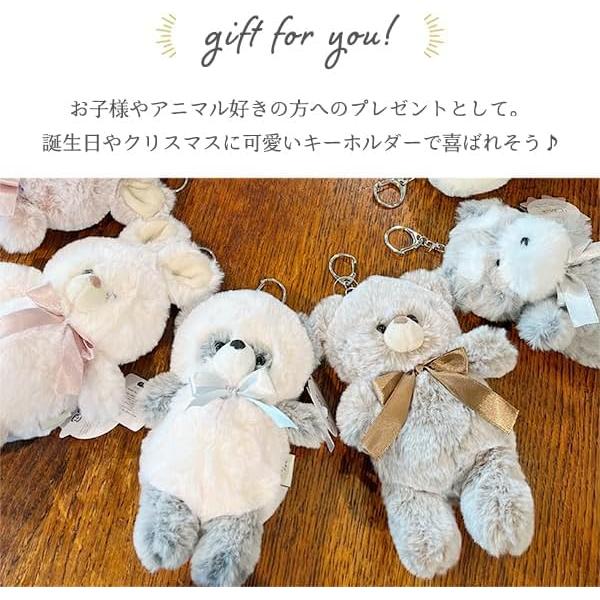 [Stream] Stream Market Keychain Plush Toy Cute Large Mascot Charm Keyring Stylish Fluffy Chick Animal TY039-J