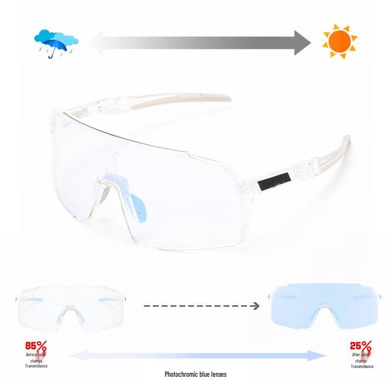 LISHI Photochromic Cycling Sports Glasses