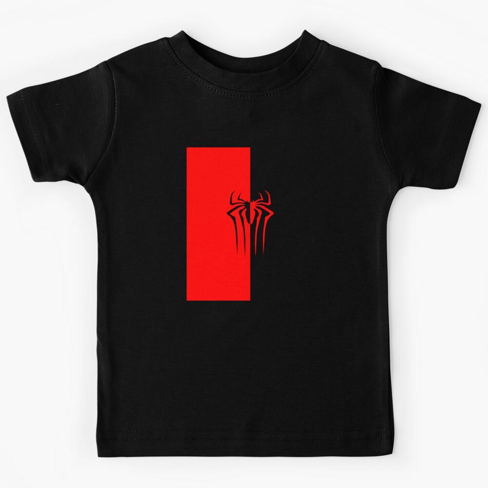 Black And Red Spider Shadow Kids T-Shirt 120