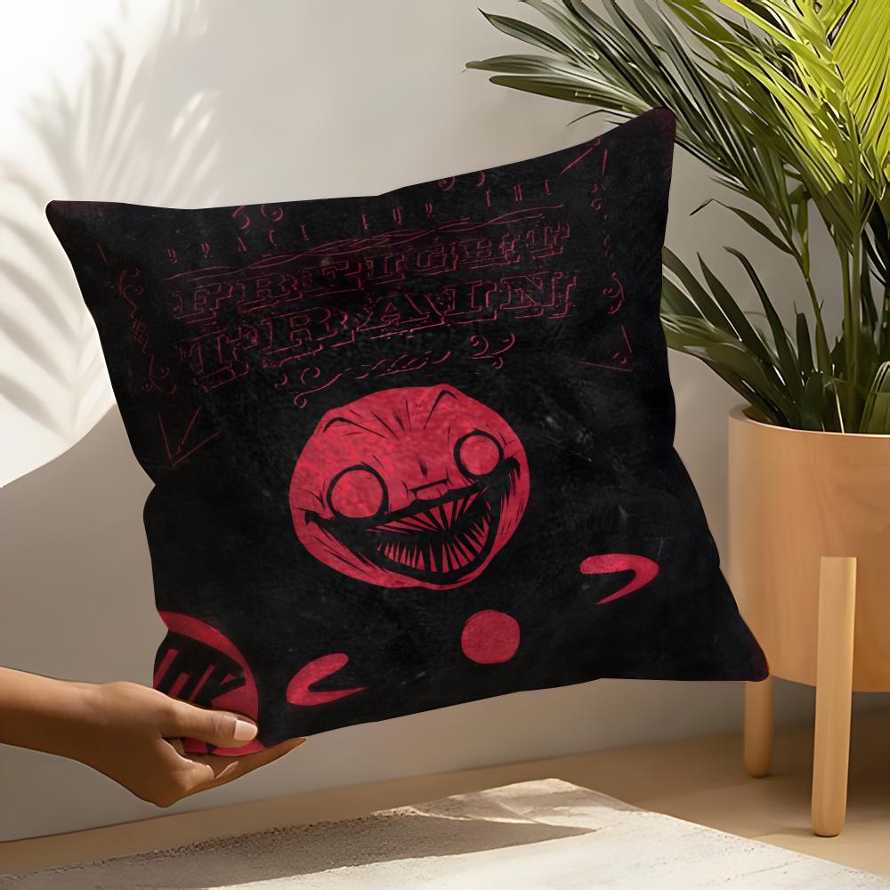 Horror Games CChooChoo Charles Pillow Case Linen Cushion Covers For Decorative Sofa Home Pillows Case Car Chair Pillows Cases