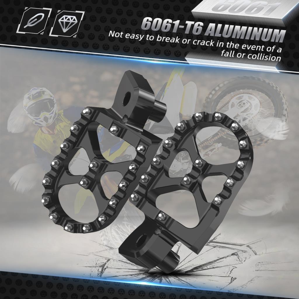 For KTM EXC 300 EXC 250 EXCF 350 EXC 450F 1998-2016 Foot Pegs Footrest Pedals SX 125 SXF 250 SXF 450 XCF 350 XCW 300 XCFW 500