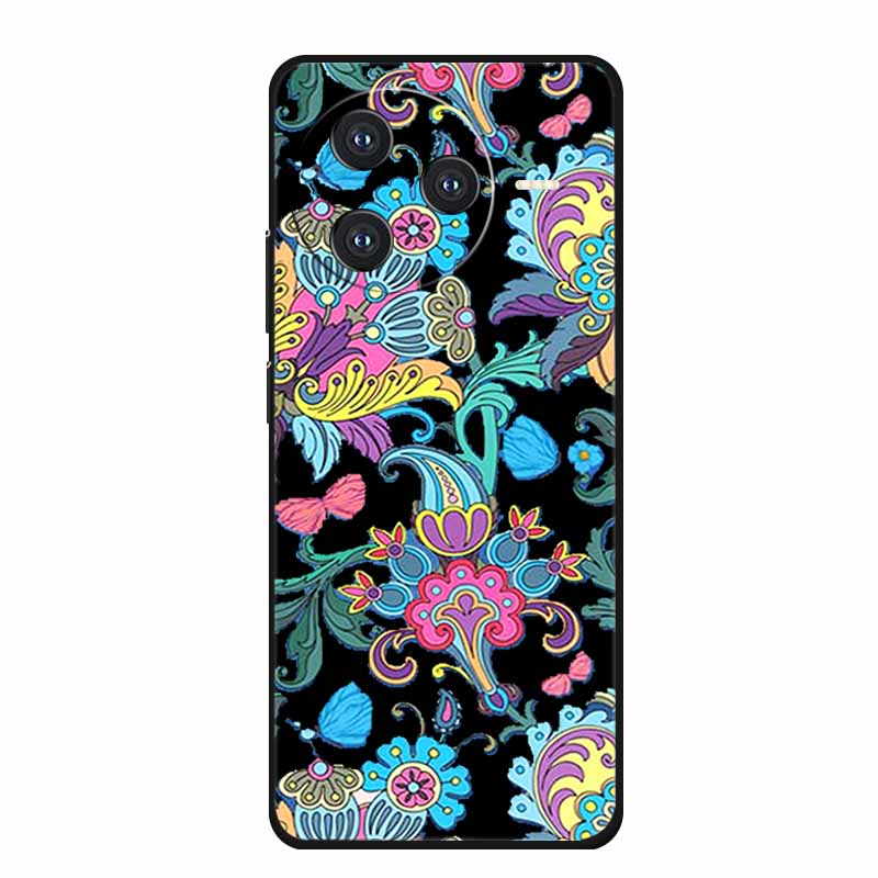 Back Cover For Xiaomi Poco F7 Pro Case F7Pro Funda Black Silicone Soft TPU Coque For Poco F7 Ultra Redmi K80 Pro Case Cartoon