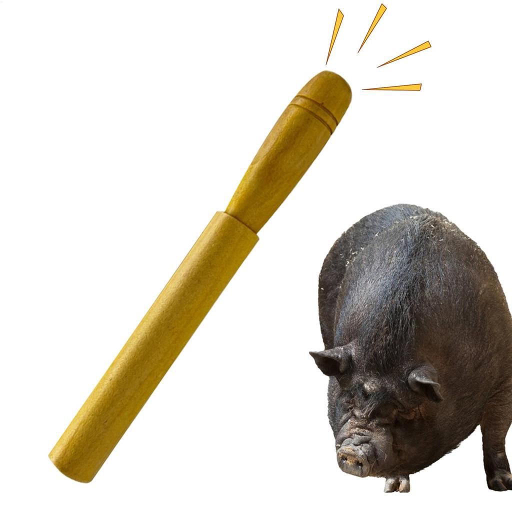 Portable Imitation Sound Hog Call Tool Outdoor Log Wild Boar Whistle To Attract Wild Boars Attract Wild Boar Whistle Wooden Hog