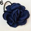 Tenfyer Hair Band Rope Camellia Flower Ponytail Holder Scrunchie Hairband Accessory