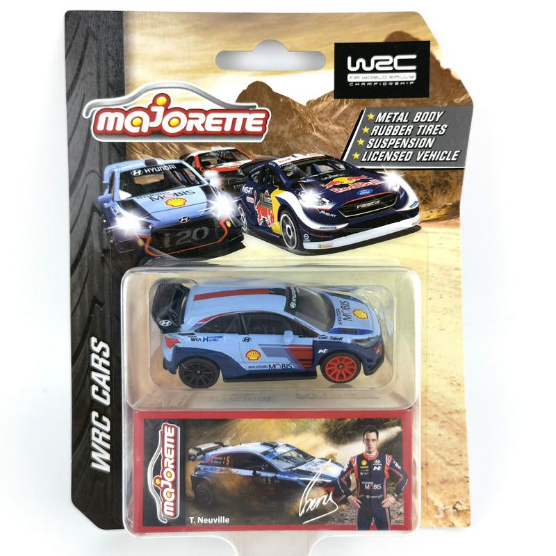 OCRE9 Majorette WRC Cars CITROEN C3/ FIESTA/ i20/POLO R 1/64 Die-cast Model Collection Toy Vehicles