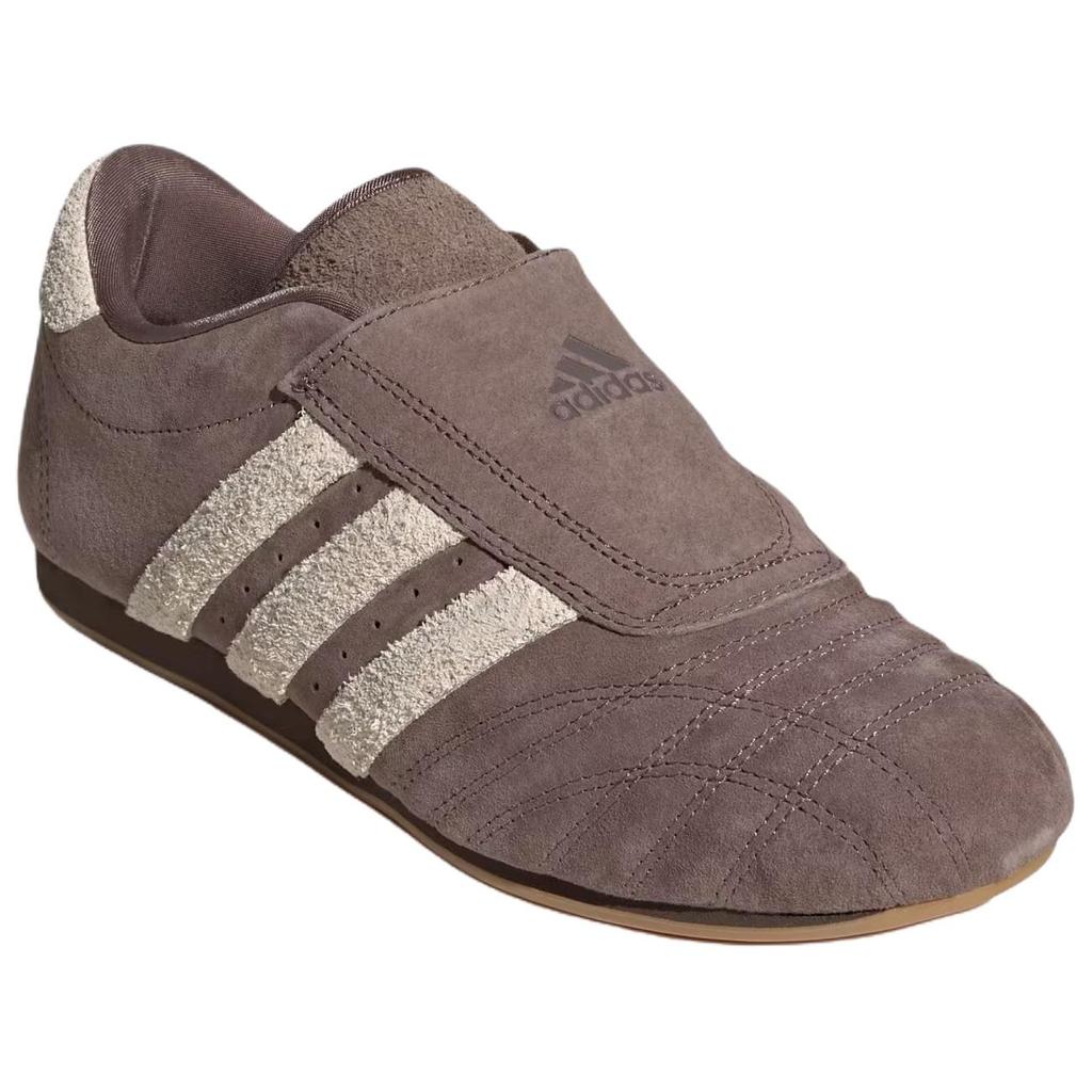 Adidas Taekwondo Comfortable Lightweight Non-Slip Durable Low-Top Training Shoes Women Shoes Brown JQ3605