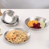 4PCS/SET Straw Hat Design Camping Tableware Set Korean Style Food Serving Tray  Easy To Clean