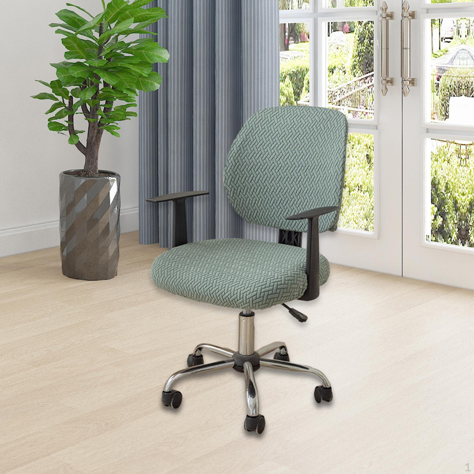 Чехлы на компьютерные стулья офисные чехлы украшение мебели стол для кабинета в столовой 980₽