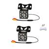 NEW Car Rear View Camera HD Rear View Video Vehicle Camera Backup Reverse Camera 12 LED Night Vision Parking Camera Wide Angle