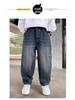 Jungen Samtjeans mit weitem Bein - Trendige lockere Passform für Herbst/Winter 2025