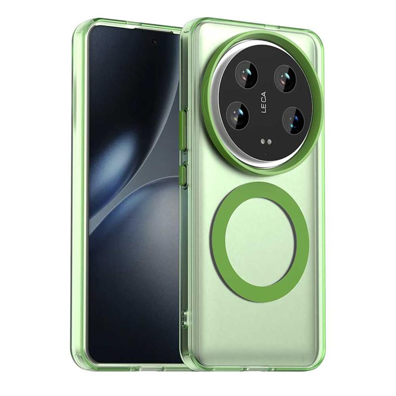 Průhledný kryt pro Xiaomi 14 Ultra Kryt pro Xiaomi 14 Ultra Magnetická adsorpce Bezdrátové nabíjení Kryt pro Xiaomi 14 Ultra Kryt