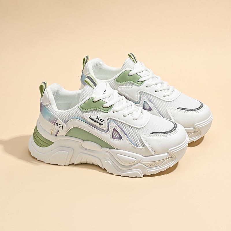 Women's Trendy Daddy Sneakers K802 - Spring 2025 Collection, All-Match Casual Sports Shoes for Spring and Autumn