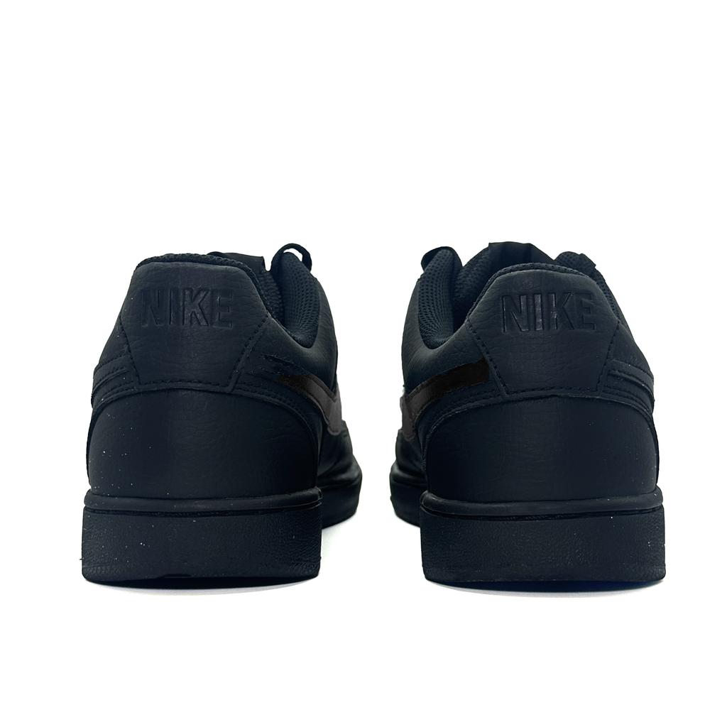 Nike Court Vision Low Slip Resistant Abrasion Resistant Low Top Skateboard Shoes Unisex Black Gray DH2987-002(Team275-)