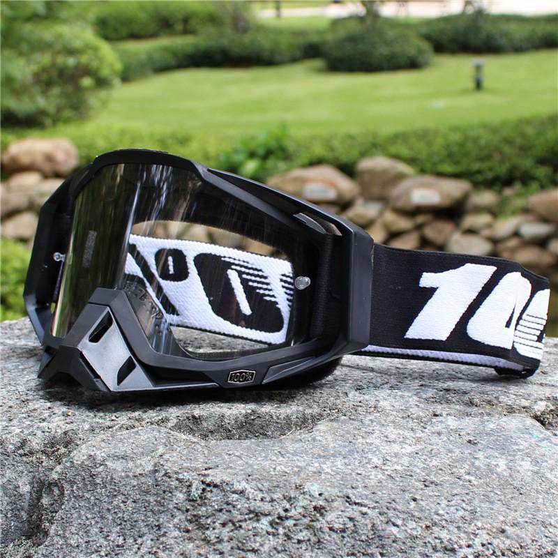 Motorcycle Goggles Off-Road Riding Safety Windproof Sports Eyewear With Full Frame PC Lens Unisex