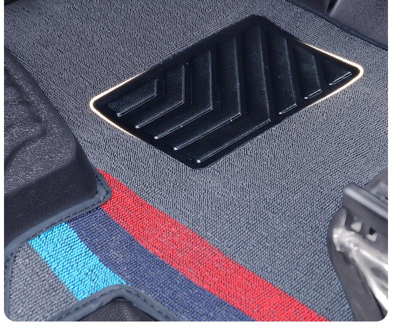 TPE Waterproof, Wear-Resistant Front Floor Mats for Foton Xiangling M1 Single-Row Flatbed Trucks