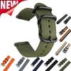 Compatible Samsung Quick Release Nylon Watch Strap for Gear S3/S2 - Thickened Canvas, 9 Colors, Over 8000 Sold Monthly