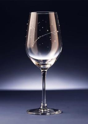 Atelier Kees Sparkling Rhinestone Wine Glass [12 Zodiac Signs / Pisces] (Sold Individually)