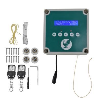 IP44 Automatic Chicken Coop Door Controller Timer Light Sensing Remote Control Chicken Coop Door