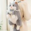 Schoolbag Simulation Kitten Doll Backpack Backpack Toy for Girl Birthday Children's Day Gift Cartoon Cute