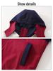 Children's Spring & Autumn Windbreaker 3-Piece School Uniform Set