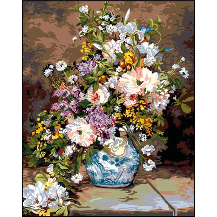 Canevas Antique Bouquet Renoir 75x90