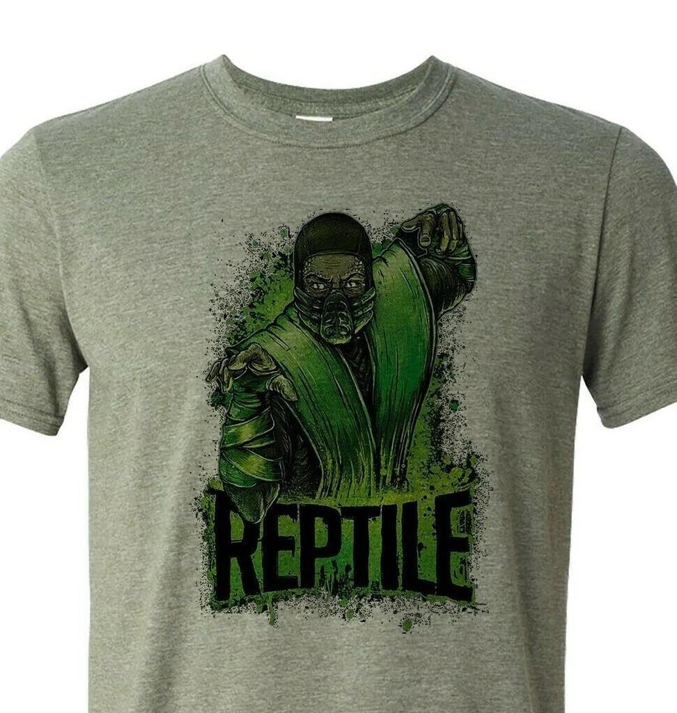 Mortal Kombat - Reptile T shirt - Super soft men s, women s,unisex graphic Shirt XS
