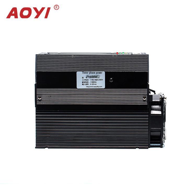 AOYI Three-Phase Power Regulator J3-SCR-90LA with Fast-Acting Fuse Protection