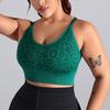 Leopard Print Yoga Bra For Women, Twisted Back, Beautiful Fitness Training Vest, Outdoor Running Sports Bra For Women