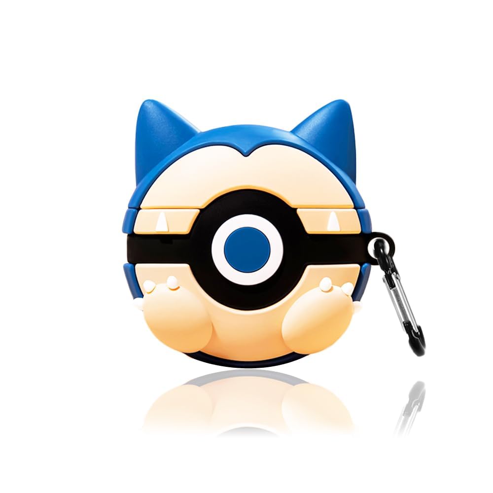 For Airpods 4 Case 2024 Pokemon 3D Cartoon Silicone Case Wireless Bluetooth Earphone Protective Case For Airpods 4th Generation