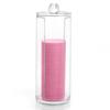 Acrylic Makeup Cotton Pad Holder Dispenser Round Cosmetic Storage Jars with Lids Cotton Swab Cotton Round Pads Holder