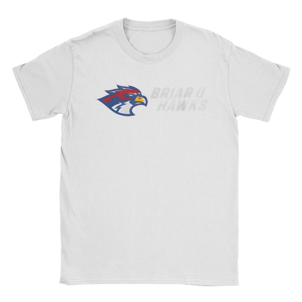 Briar U Hawks Off Campus Men T Shirts Fashion Tee Shirt Short Sleeve Crewneck TShirt Pure Cotton Plus Size Clothes