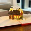 Lighted Up Christmas Greeting Cards Illuminated Christmas Card with LED Light for Kid Adult Winter Holiday Celebration