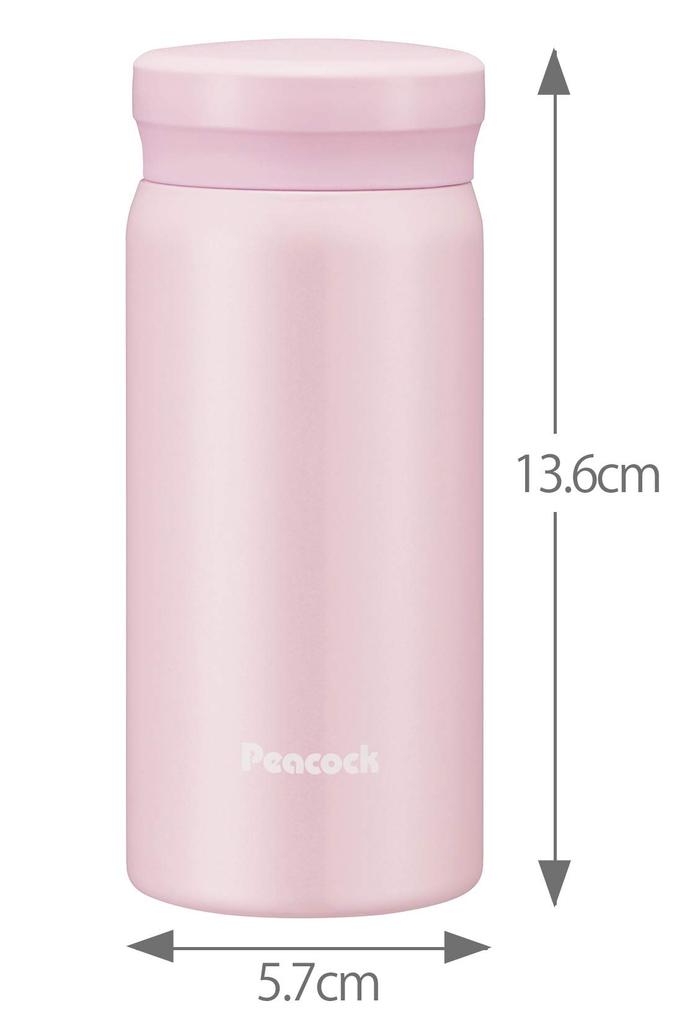 Bestco Stainless Steel Mug Bottle, Strawberry Shake, 200ml, Lightweight and Compact, AMA-20