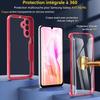 Coque 360 - Samsung - Galaxy A15 5G - Protection Intégrale - Rouge - Absorption des chocs