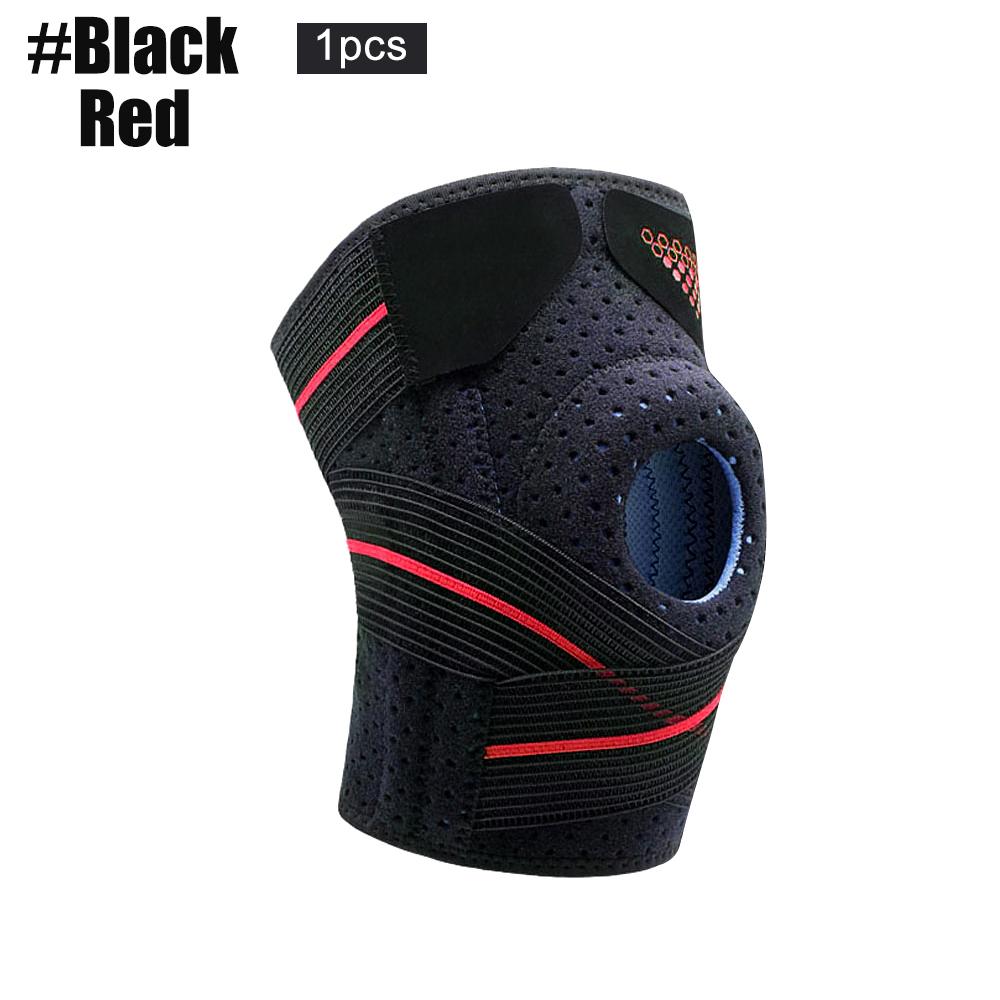 1 Pack Athletic Compression Knee Brace Quick Drying Silicone Patella Knee Brace