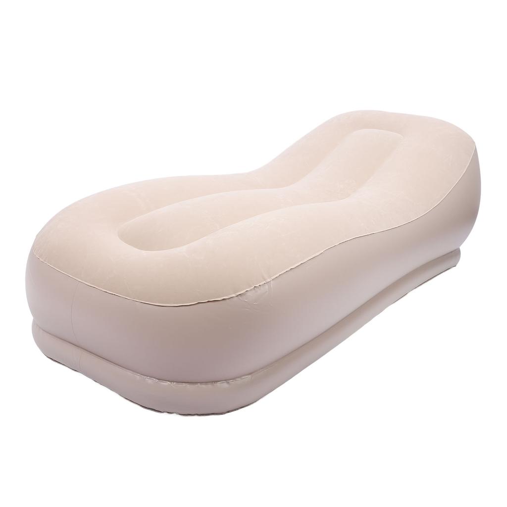 Sofá Hinchable Automático, Sofá Ergonómico Portátil Sofá para Acampada al Aire Libre, Siestas, Relajación para el Hogar, 68.9x29.5x19.7in