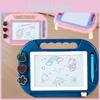 Magnetic Writing Kids Drawing Slate Magic Eraser Doodle Pad Color Sketch Board