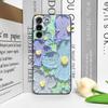 Art Oil Painting Flower Phone Case for Samsung S25 S24 S23 Ultra S22 Plus S21 S20FE S25edge M54 M55 5G Soft Silicone Back Covers