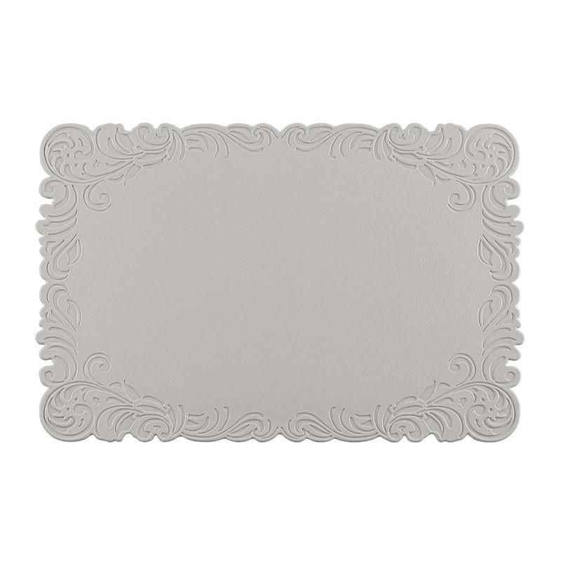 1/4/6PCS Square Placemats Shaped Faux Leather Table Mats Pad Kitchen Accessories Outdoor Indoor Christmas Place Mats Pad Orange