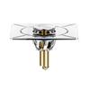 Round Pop Up Foot Floor Drain For Bathroom - Floor Cover Shower Room Push Down Drain Plug Bathroom  Shower Drain